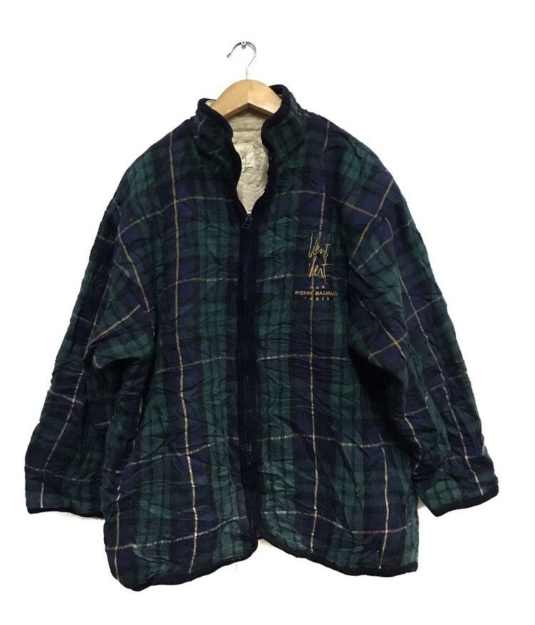 Pierre Balmain Vent vent Pierre balmain Paris fleece zipper jacket Size US L / EU 52-54 / 3 - 1 Thumbnail