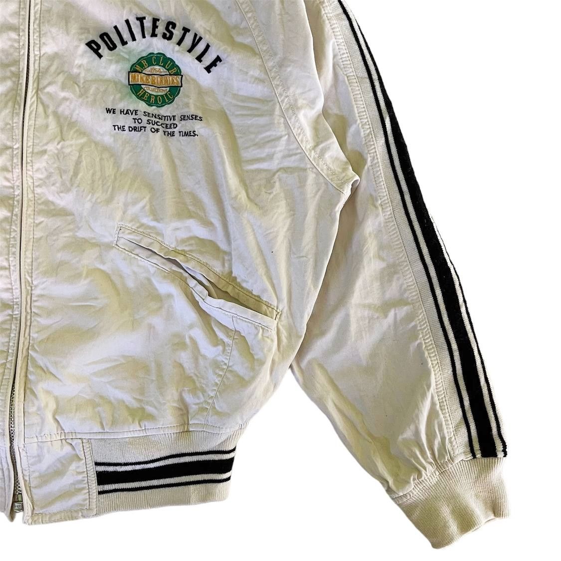 Japanese Brand Vintage MB Mike Birnies Racing Team Bomber Jacket Size US M / EU 48-50 / 2 - 4 Thumbnail
