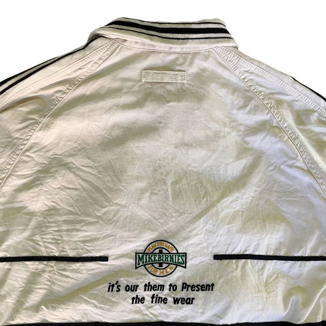 Japanese Brand Vintage MB Mike Birnies Racing Team Bomber Jacket Size US M / EU 48-50 / 2 - 10 Thumbnail