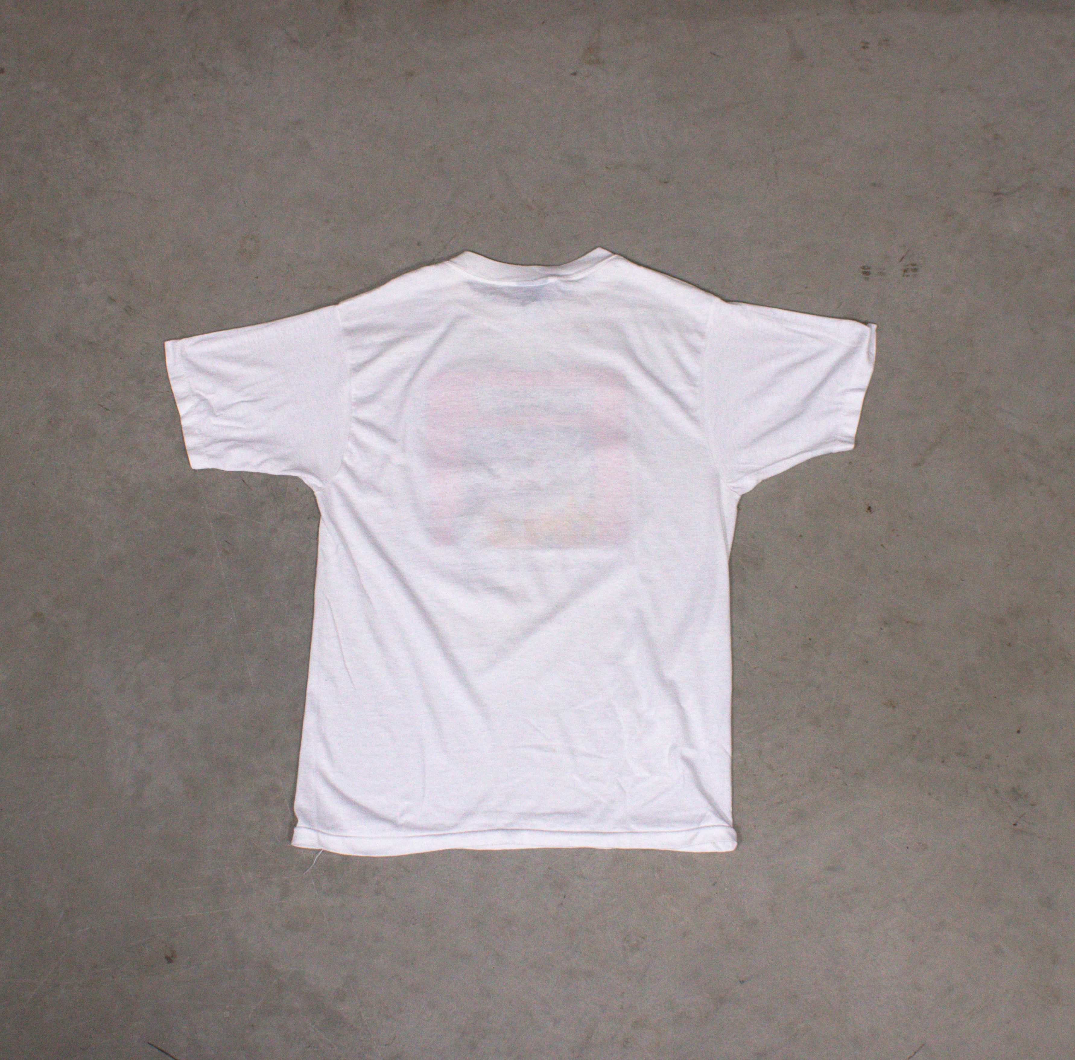 Vintage Vintage 1980’s Mrs. O'leary's Barn Single Stitch White Tee Size US S / EU 44-46 / 1 - 9 Thumbnail