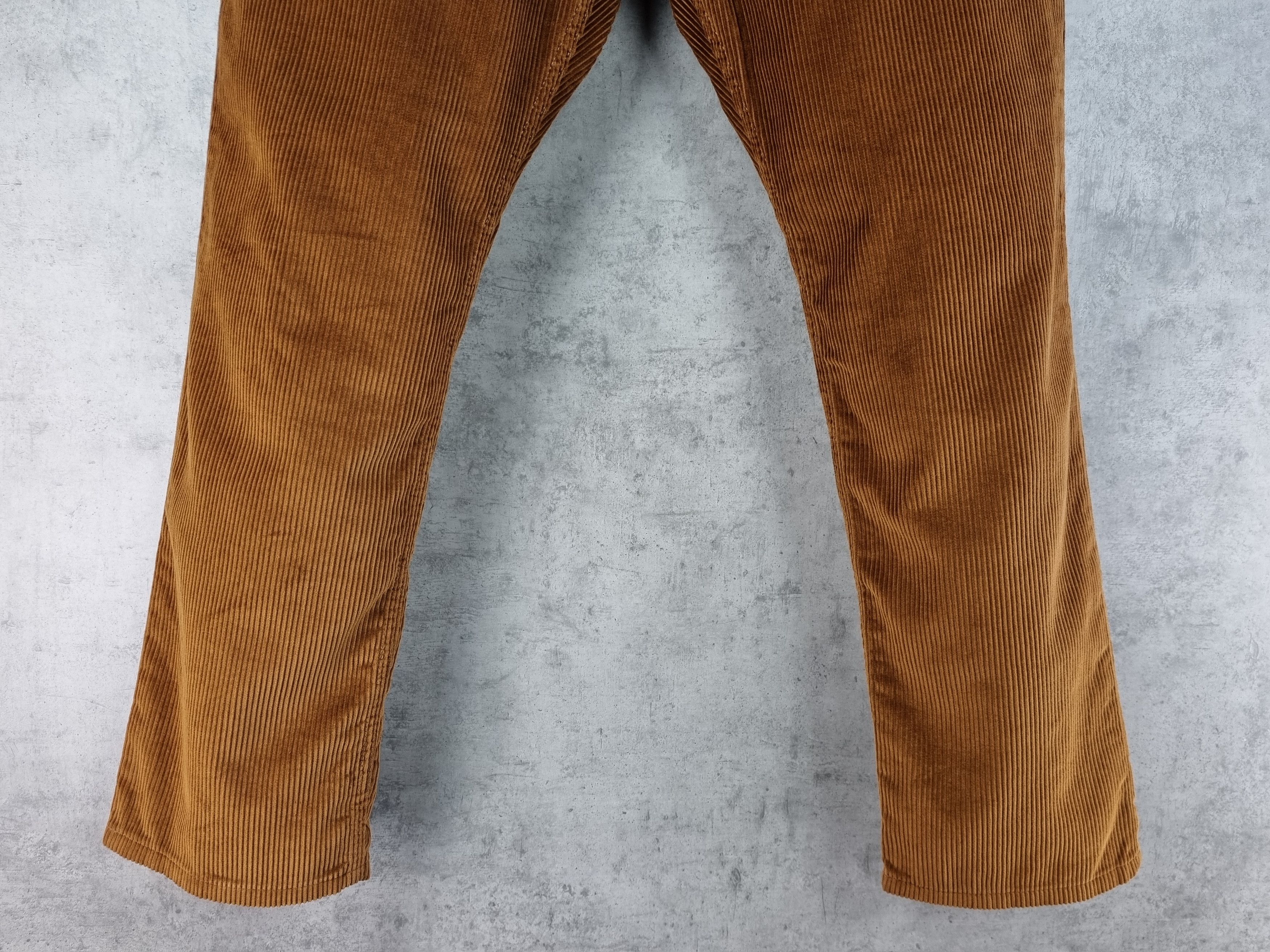 Levi's × Levi's Vintage Clothing × Vintage Rare Levis big E Corduroy Black Tab Brown Pants Earth Tone Size US 34 / EU 50 - 8 Thumbnail