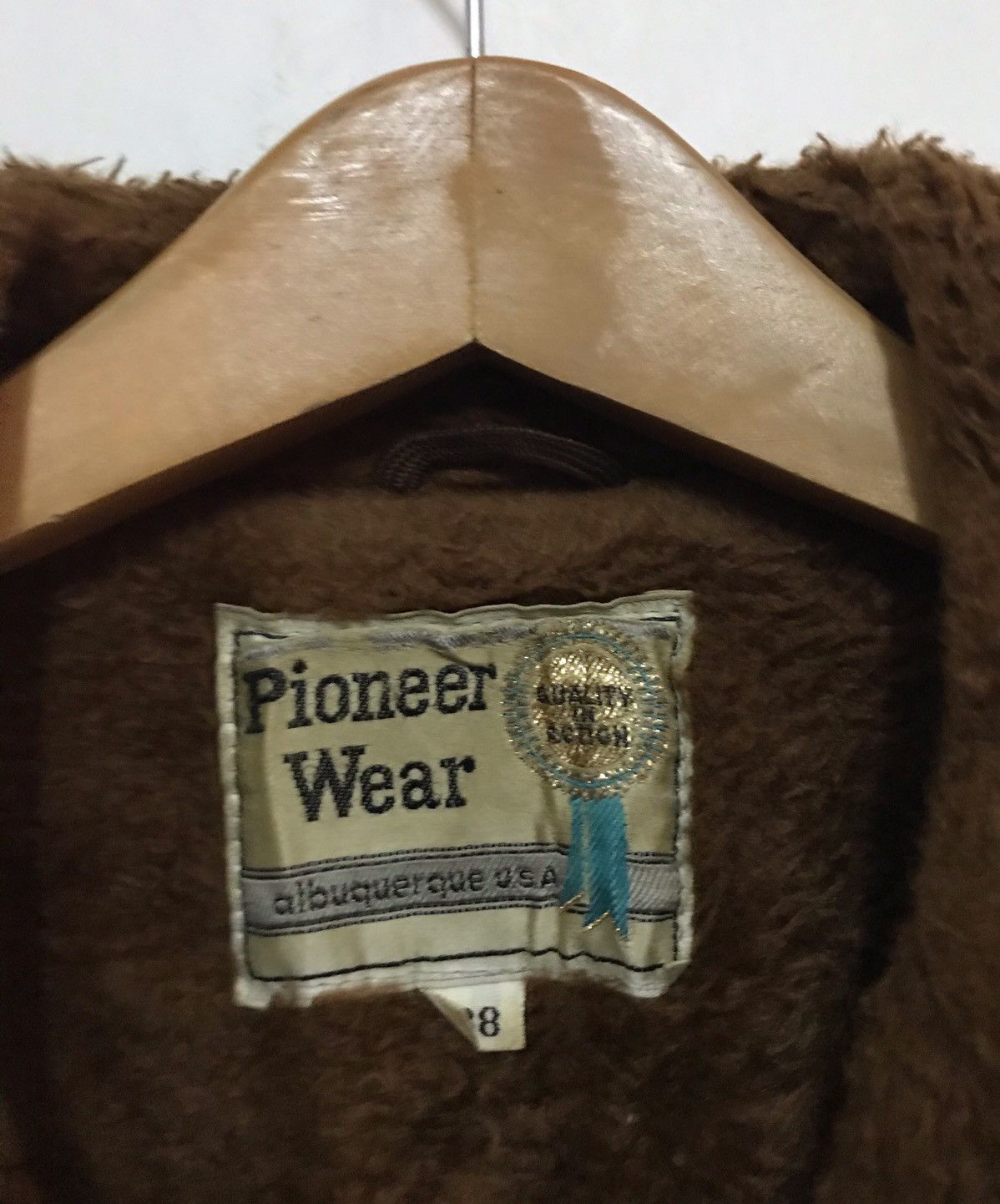 Vintage 🔥rare🔥 vintage Pioneer shearling leather jacket Size US L / EU 52-54 / 3 - 2 Thumbnail