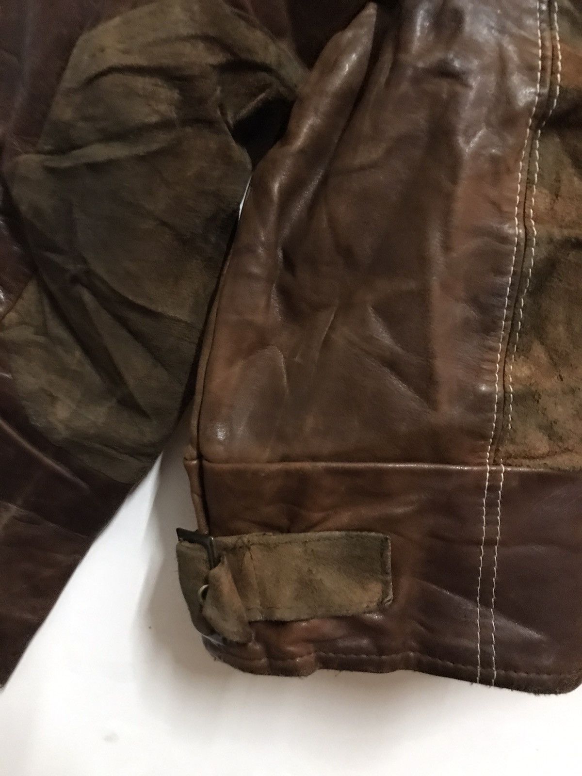 Vintage 🔥rare🔥 vintage Pioneer shearling leather jacket Size US L / EU 52-54 / 3 - 6 Thumbnail