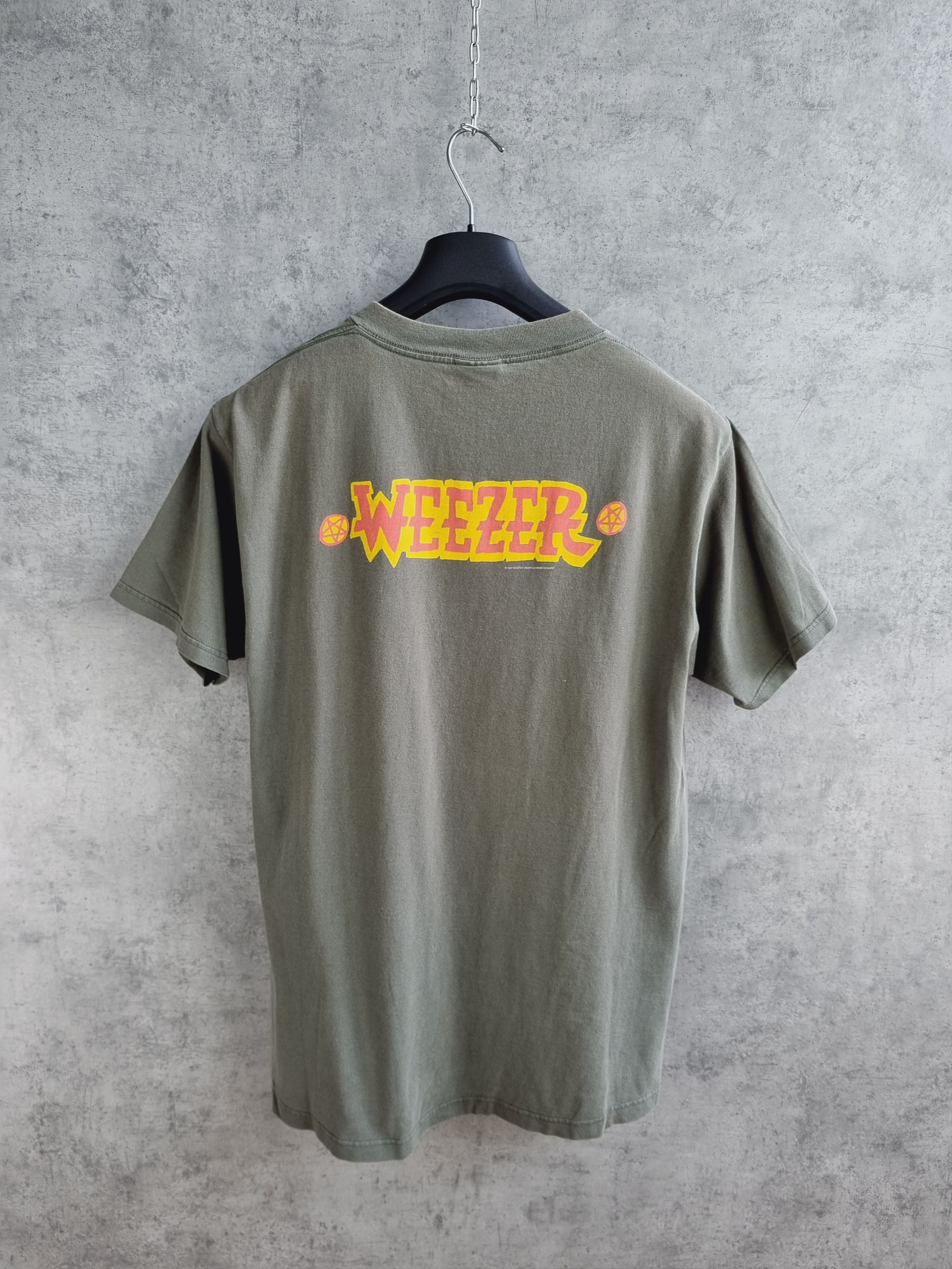 Band Tees × Giant 1997 Vintage WEEZER under Giant Merchandise Rare Band Tee Size US L / EU 52-54 / 3 - 4 Thumbnail