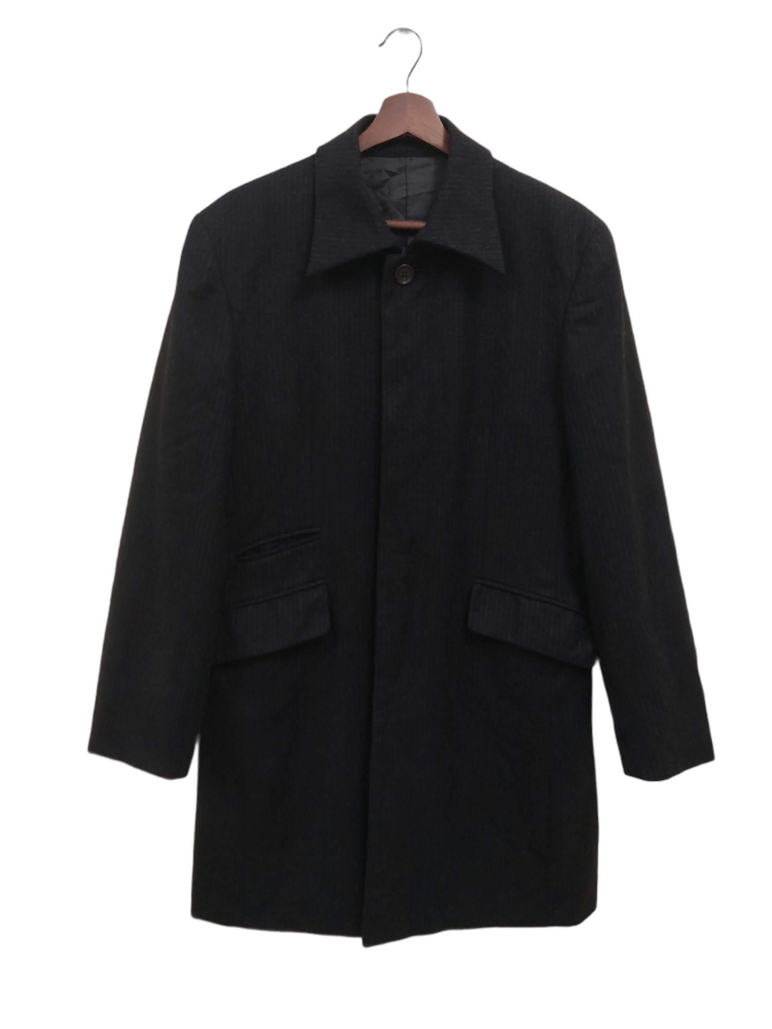 Japanese Brand × PPFM Japanese Brand PPFM Long Blazer/Coat Black Jacket Size US S / EU 44-46 / 1 - 4 Thumbnail
