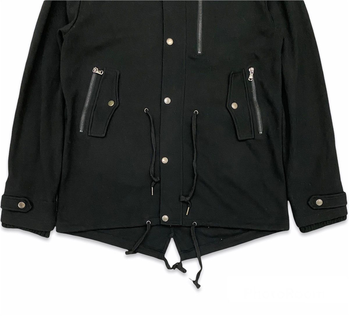 Japanese Brand Nylaus Japanese Biker Punk Hoodie Jacket Size US L / EU 52-54 / 3 - 7 Thumbnail