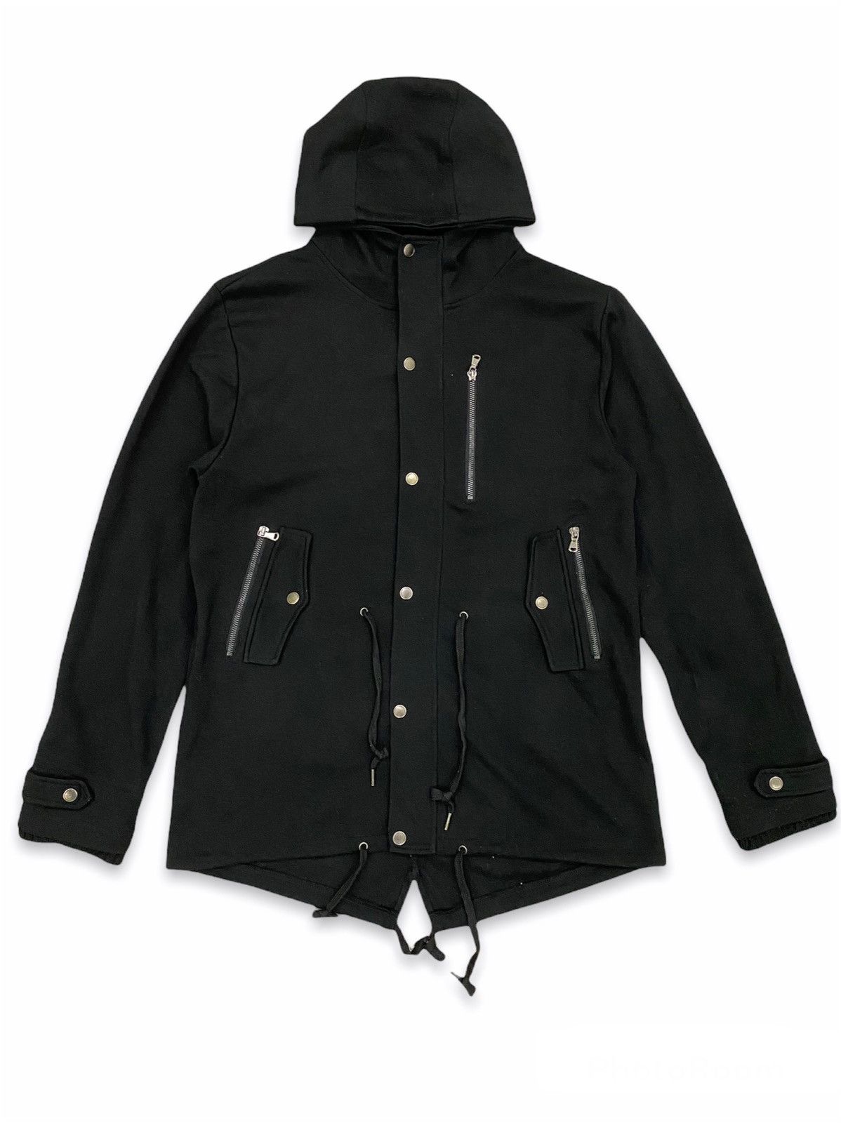Japanese Brand Nylaus Japanese Biker Punk Hoodie Jacket Size US L / EU 52-54 / 3 - 3 Thumbnail
