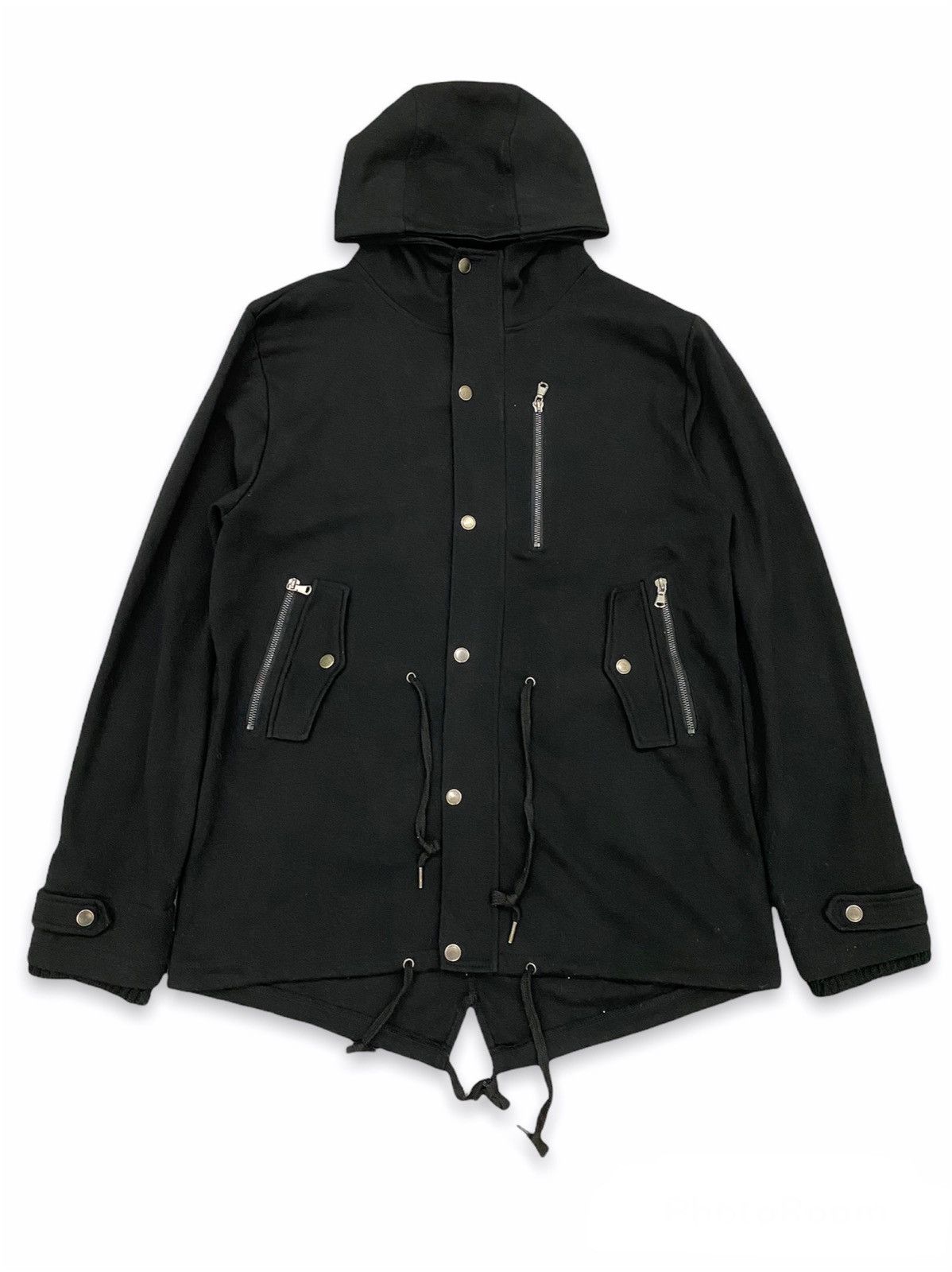 Japanese Brand Nylaus Japanese Biker Punk Hoodie Jacket Size US L / EU 52-54 / 3 - 4 Thumbnail