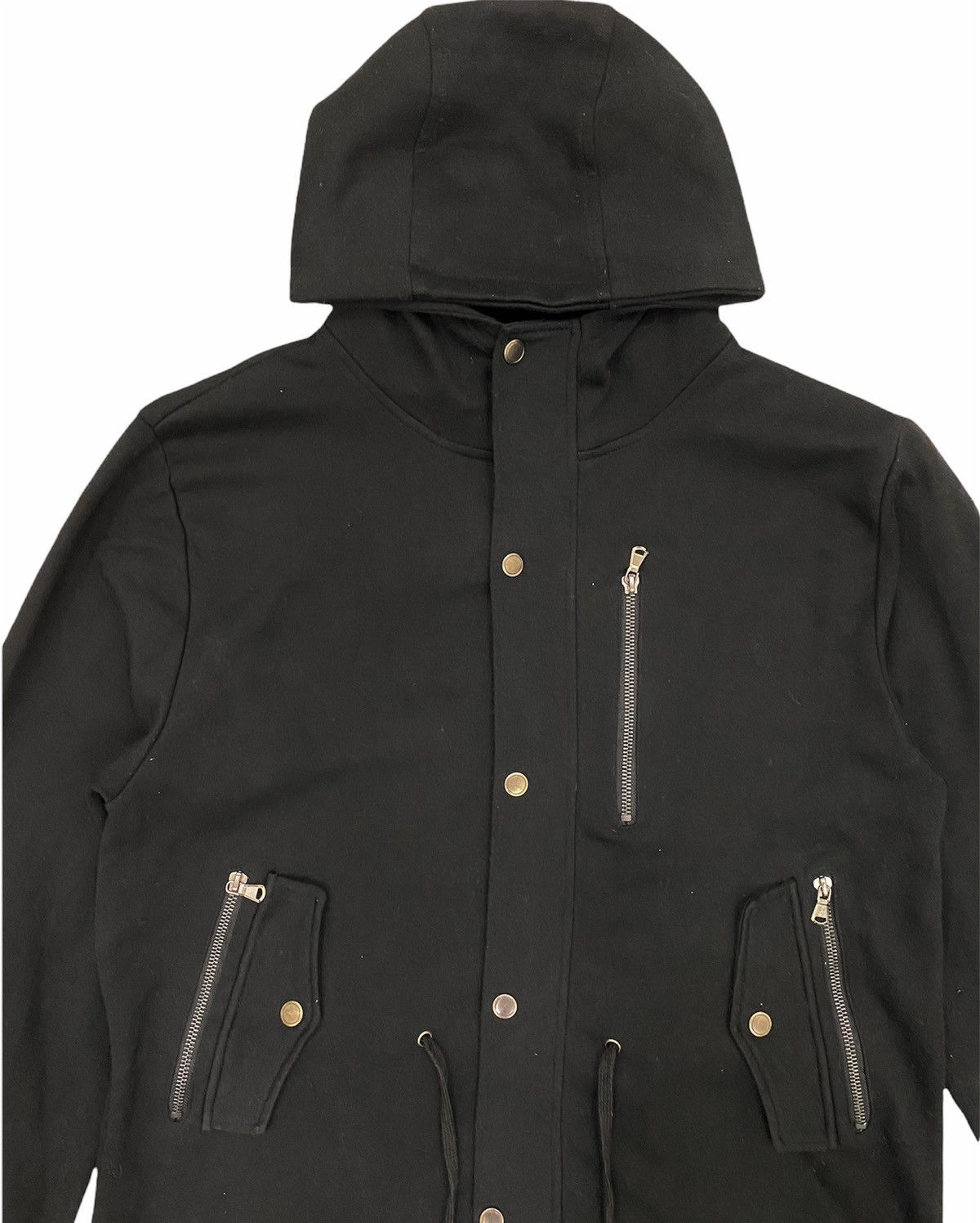Japanese Brand Nylaus Japanese Biker Punk Hoodie Jacket Size US L / EU 52-54 / 3 - 6 Thumbnail
