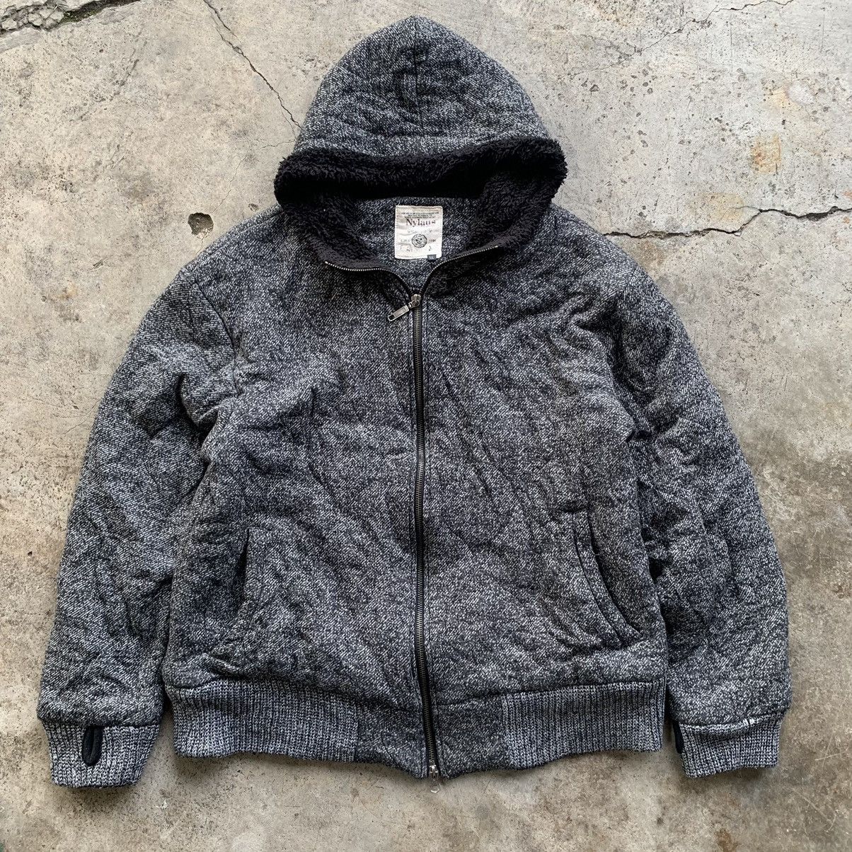 Japanese Brand Nylaus zipper sweater fleece inside Size US L / EU 52-54 / 3 - 16 Thumbnail