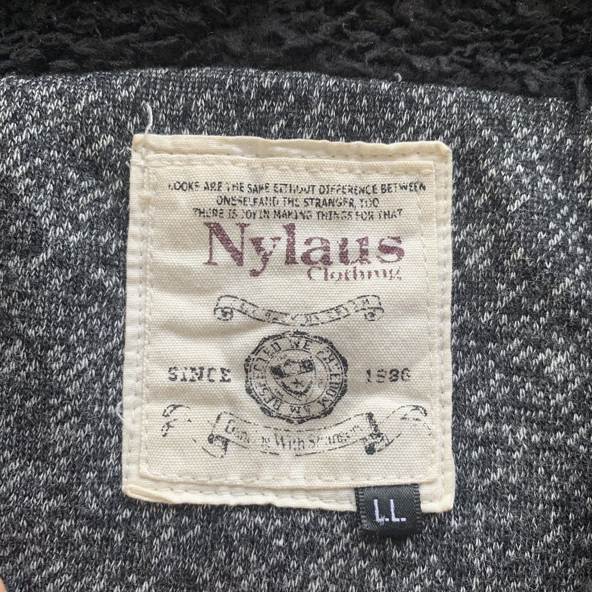 Japanese Brand Nylaus zipper sweater fleece inside Size US L / EU 52-54 / 3 - 11 Thumbnail