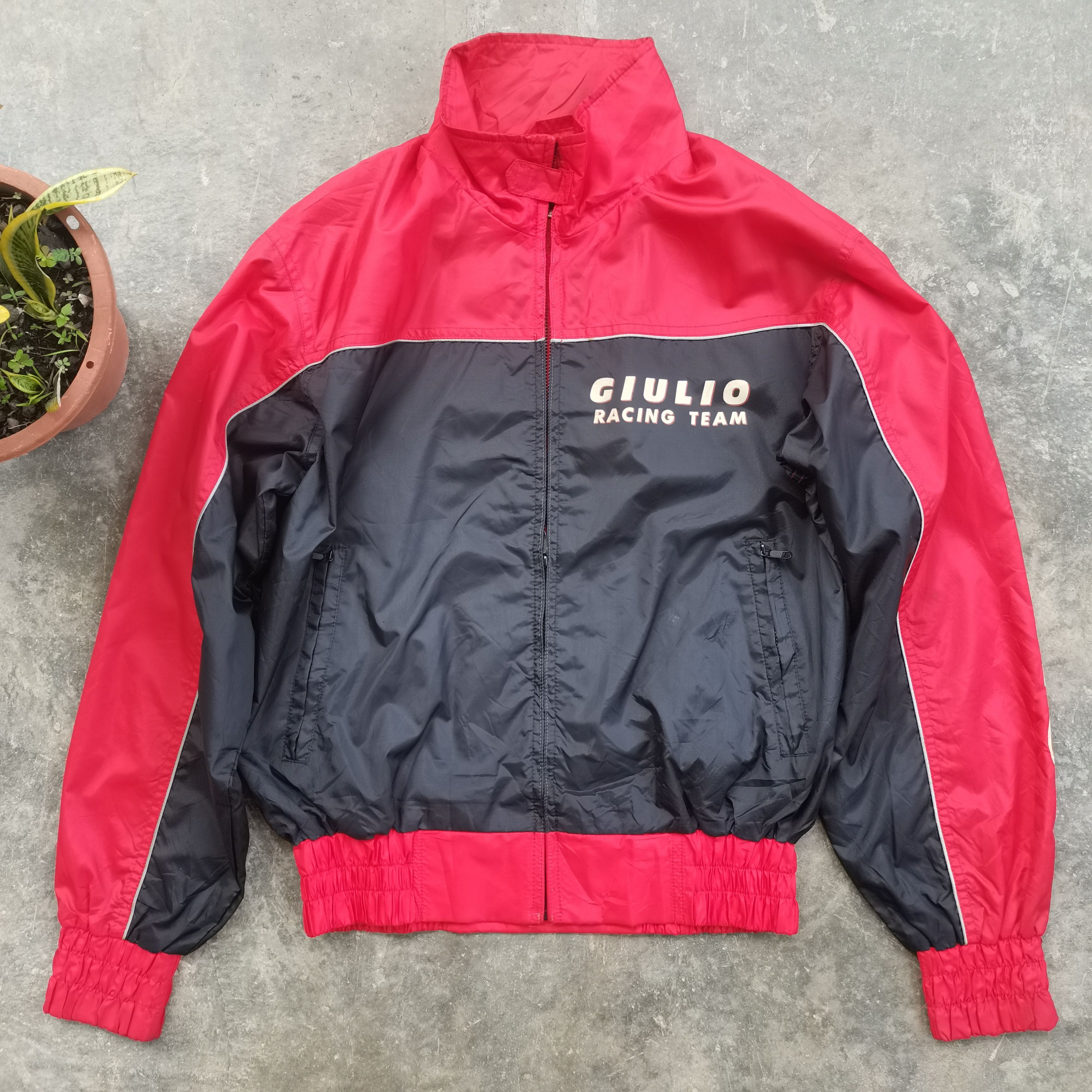 Vintage GIULIO Racing Team Windbreaker Jacket | Grailed