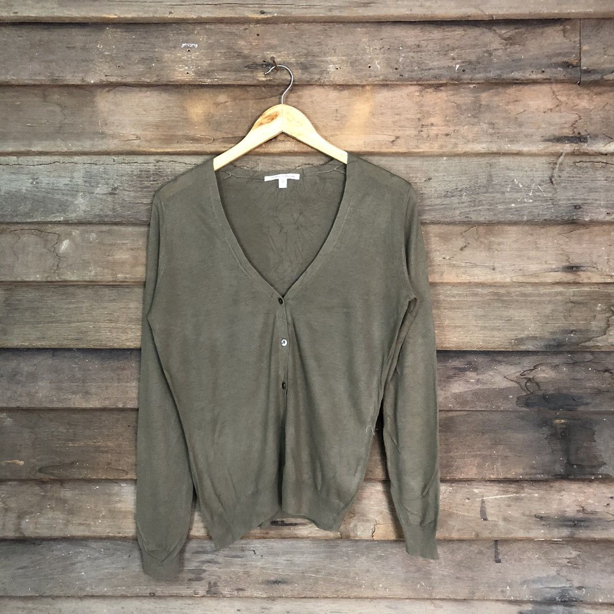 Uniqlo Uniqlo Green Cardigan thin knitwear japan #7234 Size M / US 6-8 / IT 42-44 - 1 Thumbnail