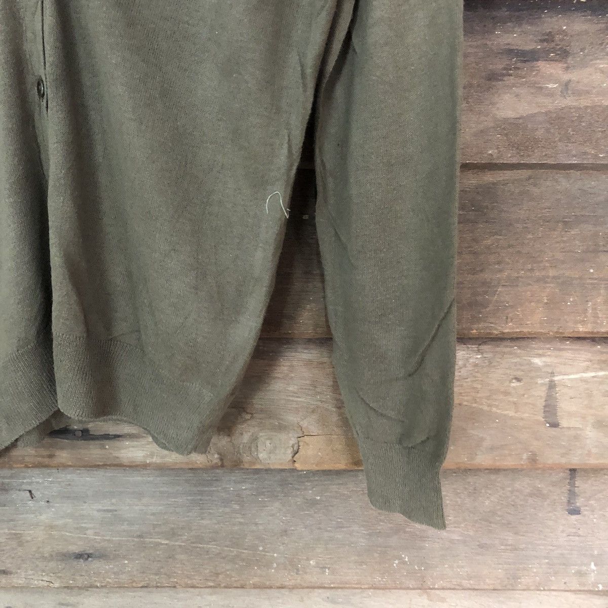 Uniqlo Uniqlo Green Cardigan thin knitwear japan #7234 Size M / US 6-8 / IT 42-44 - 8 Thumbnail