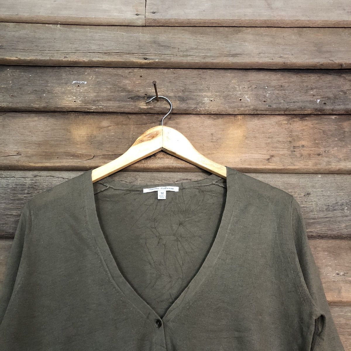 Uniqlo Uniqlo Green Cardigan thin knitwear japan #7234 Size M / US 6-8 / IT 42-44 - 4 Thumbnail