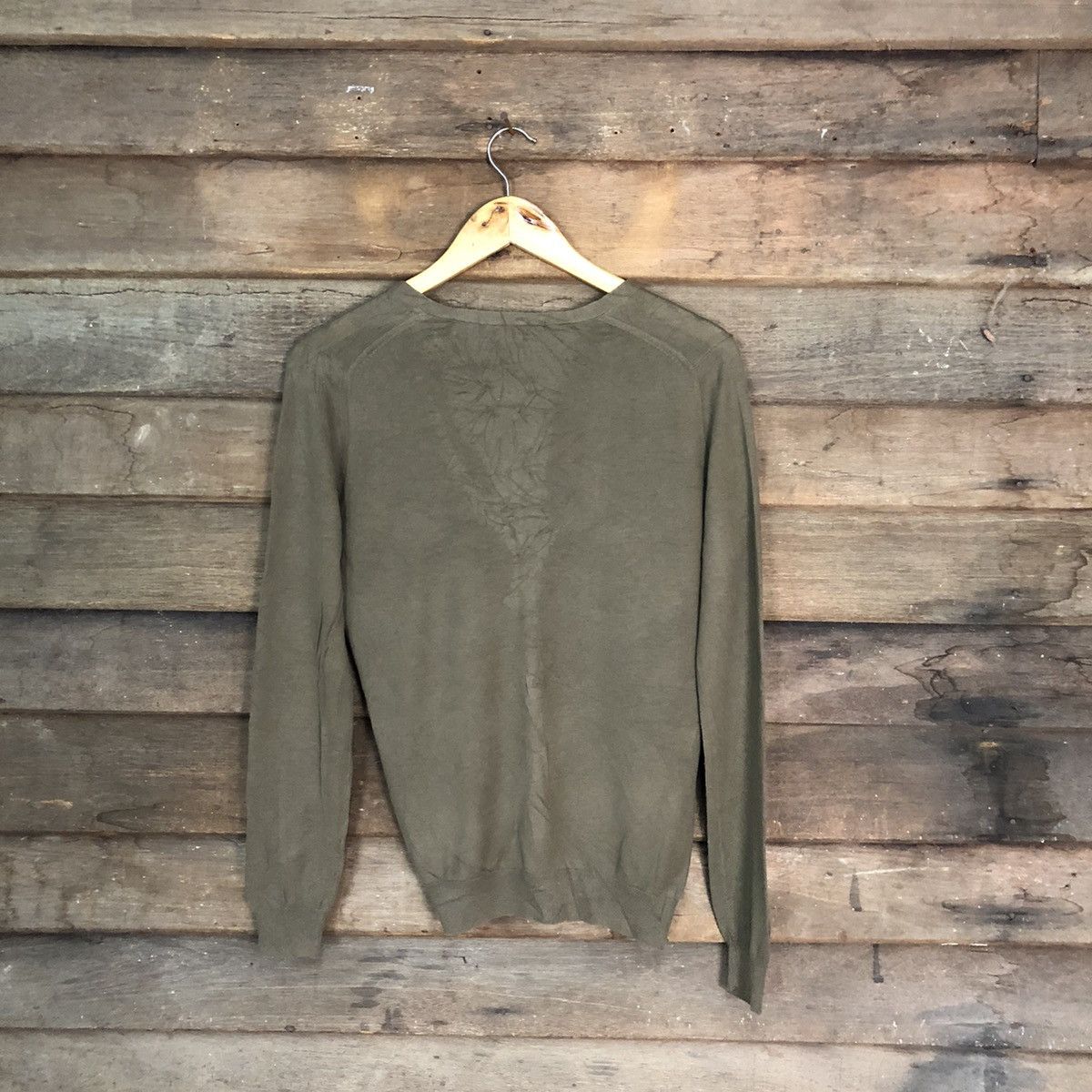 Uniqlo Uniqlo Green Cardigan thin knitwear japan #7234 Size M / US 6-8 / IT 42-44 - 12 Thumbnail