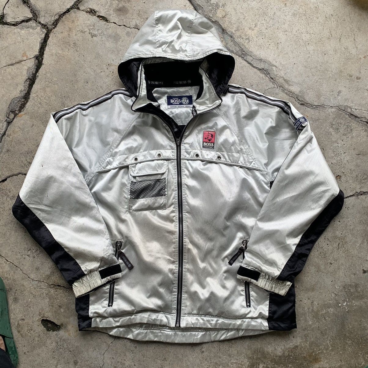 Japanese Brand Suntory BOSS Coffee parkas light jacket Size US XL / EU 56 / 4 - 1 Thumbnail