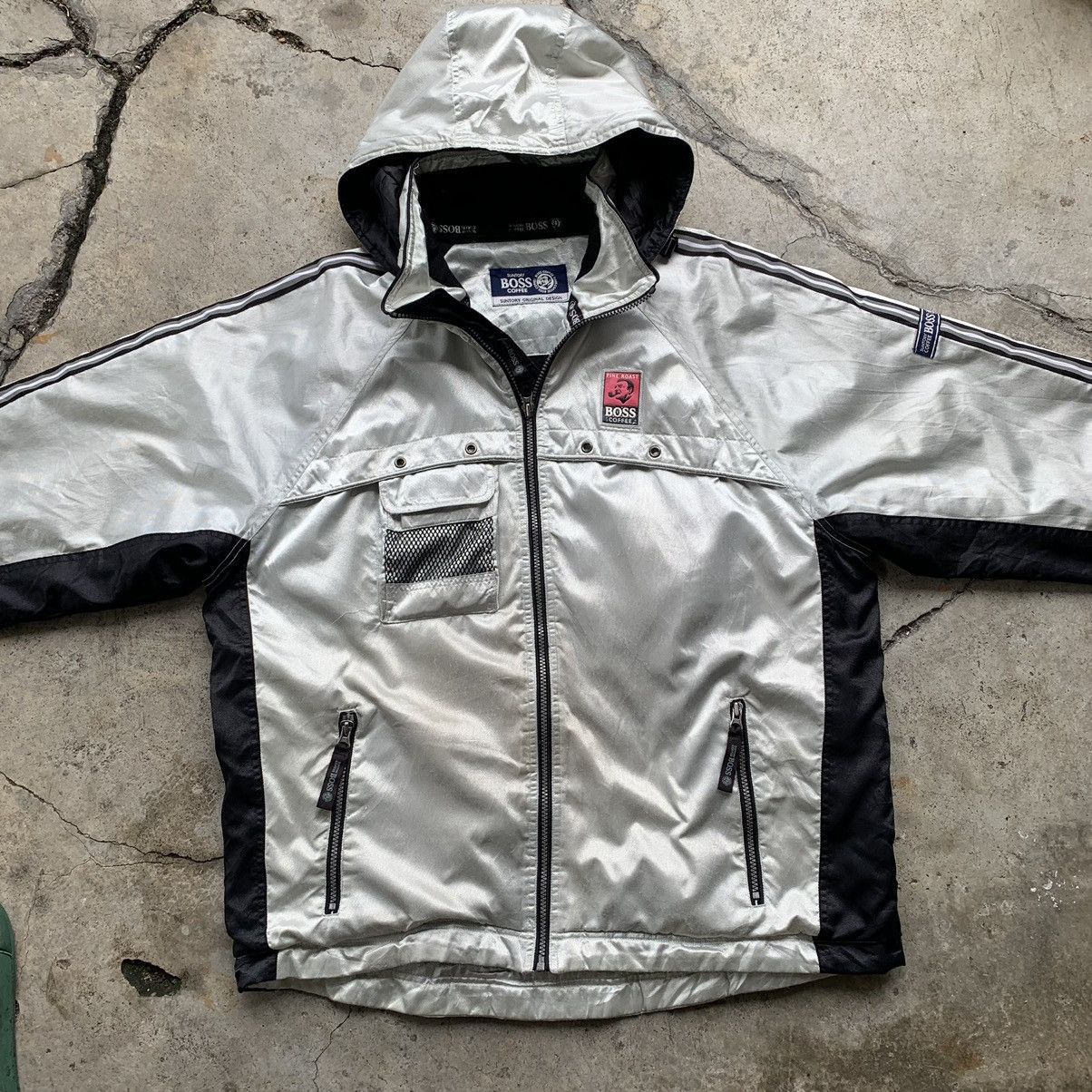 Japanese Brand Suntory BOSS Coffee parkas light jacket Size US XL / EU 56 / 4 - 6 Thumbnail