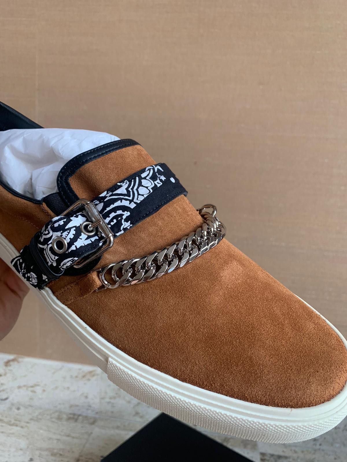 Amiri Bandana Chain Sneakers Size US 14 / EU 47 - 5 Thumbnail