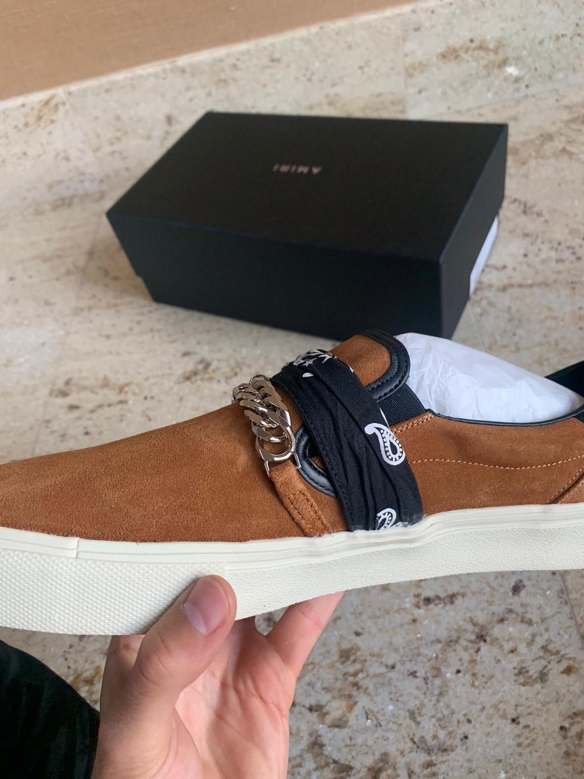 Amiri Bandana Chain Sneakers Size US 14 / EU 47 - 12 Thumbnail