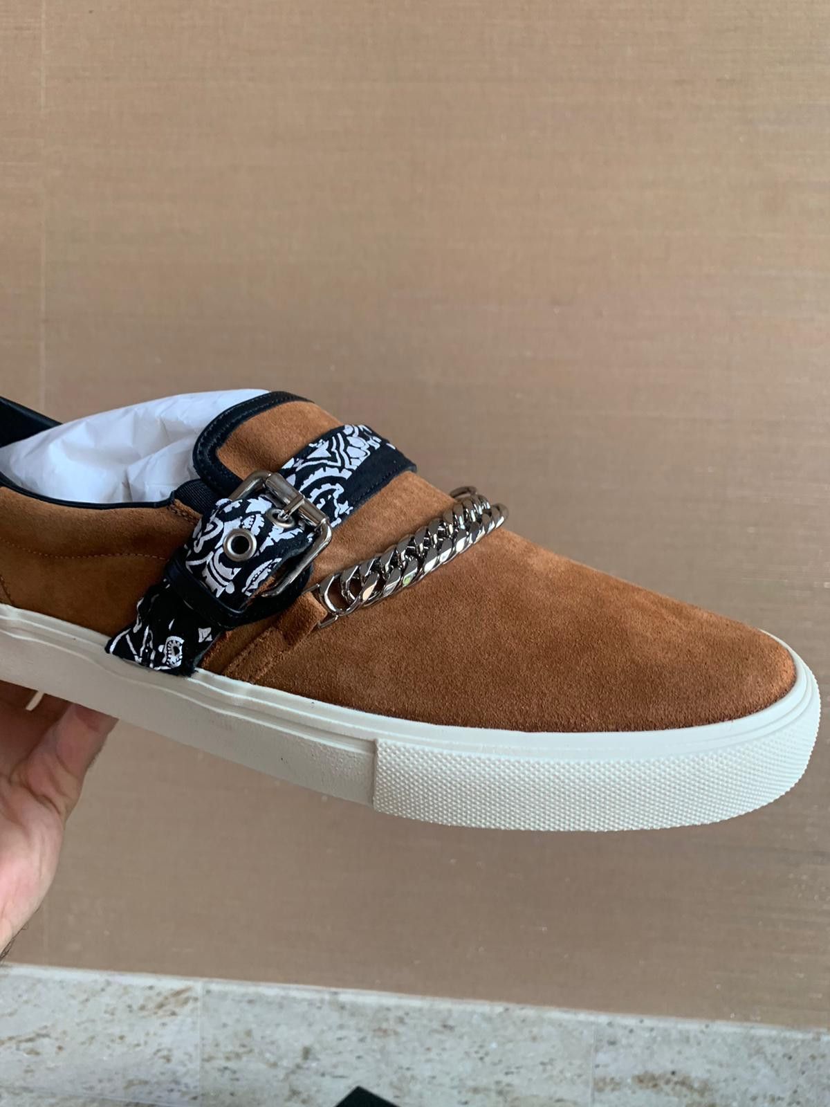 Amiri Bandana Chain Sneakers Size US 14 / EU 47 - 6 Thumbnail