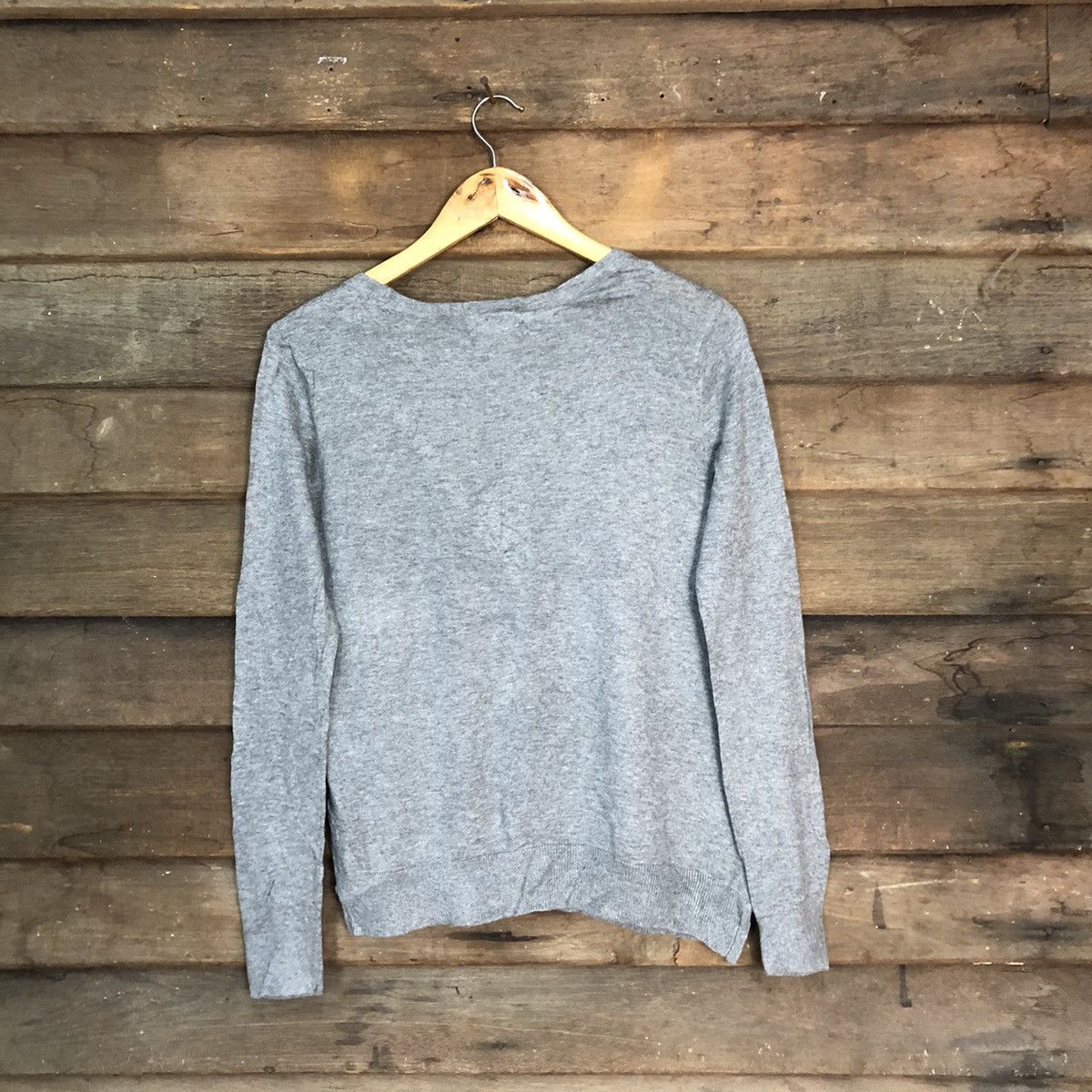 Forever 21 Forever 21 japan Grey thin knitwear Cardigan #7231 Size S / US 4 / IT 40 - 9 Thumbnail