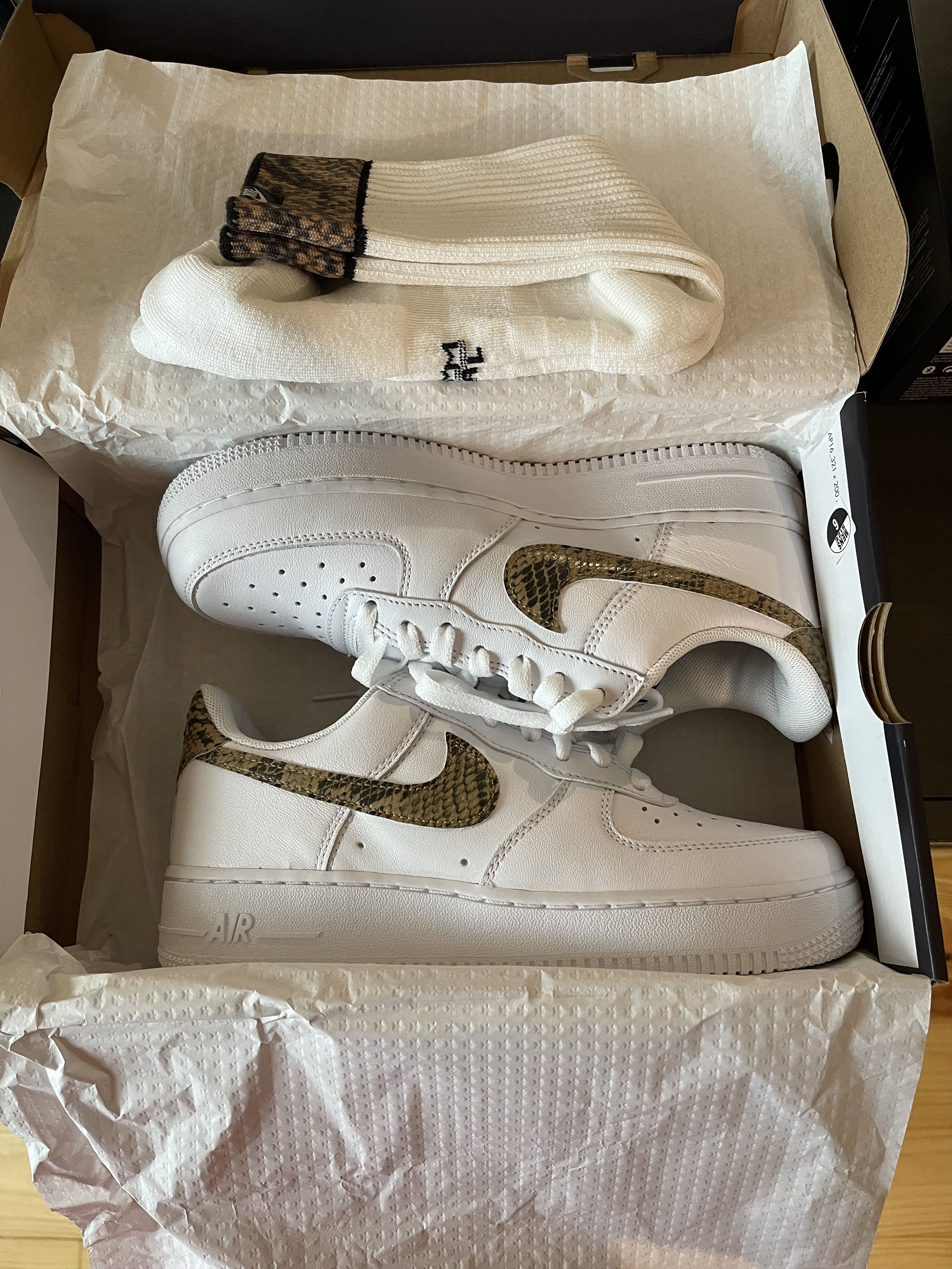 Air Force 1 Retro Ivory Snake