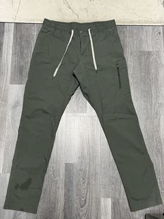 Vuori Womens Ripstop Pants, Army/Green, Medium