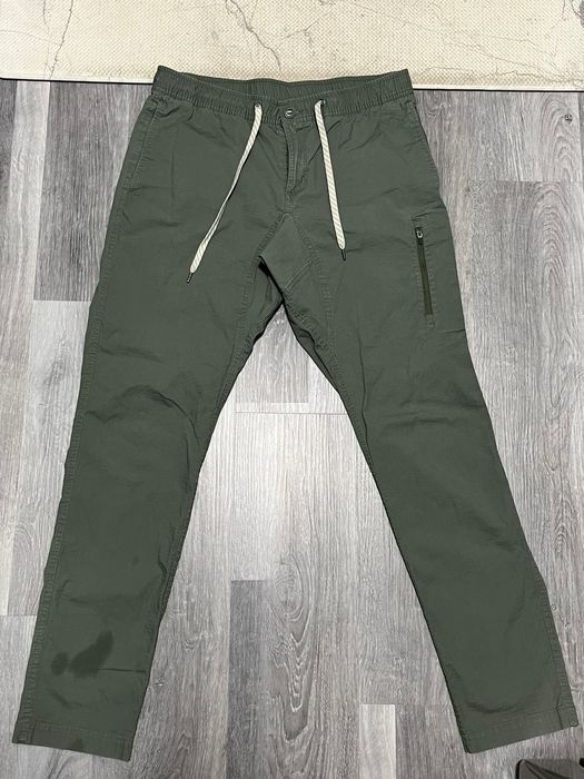 Vuori VUORI Ripstop Light Pants Army Green -V412- Men's Large.