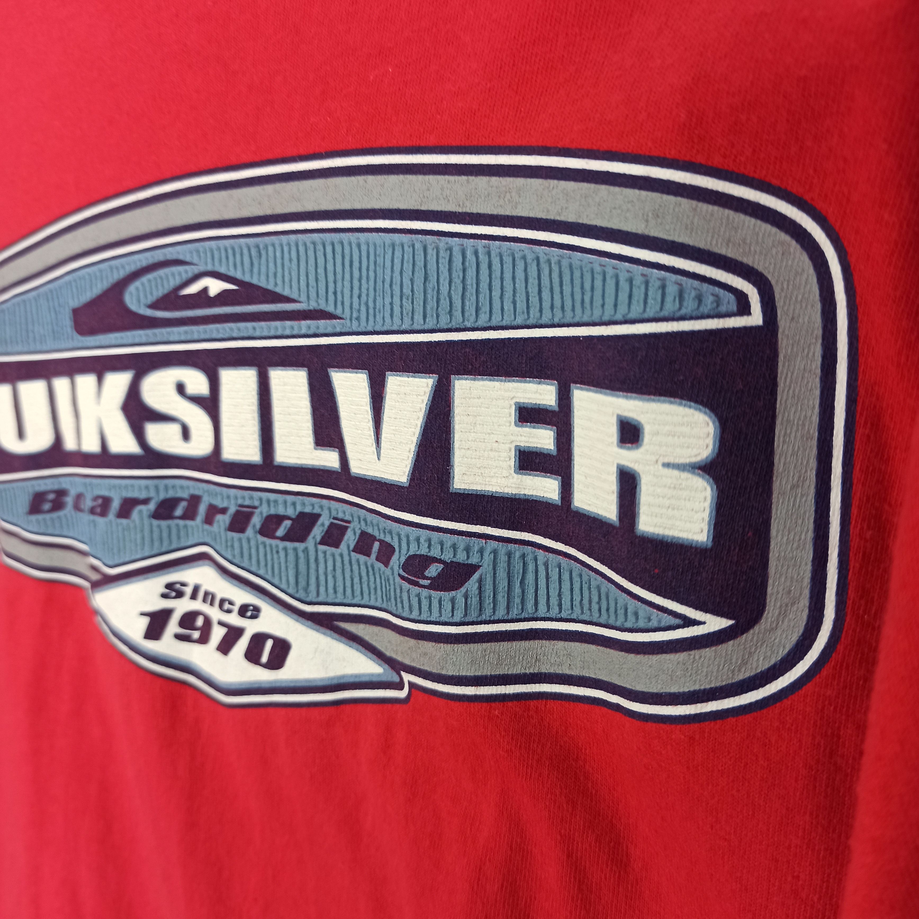 Quiksilver 🔥Vintage🔥 Quiksilver Spell Out Logo Made in Usa Size US L / EU 52-54 / 3 - 5 Thumbnail