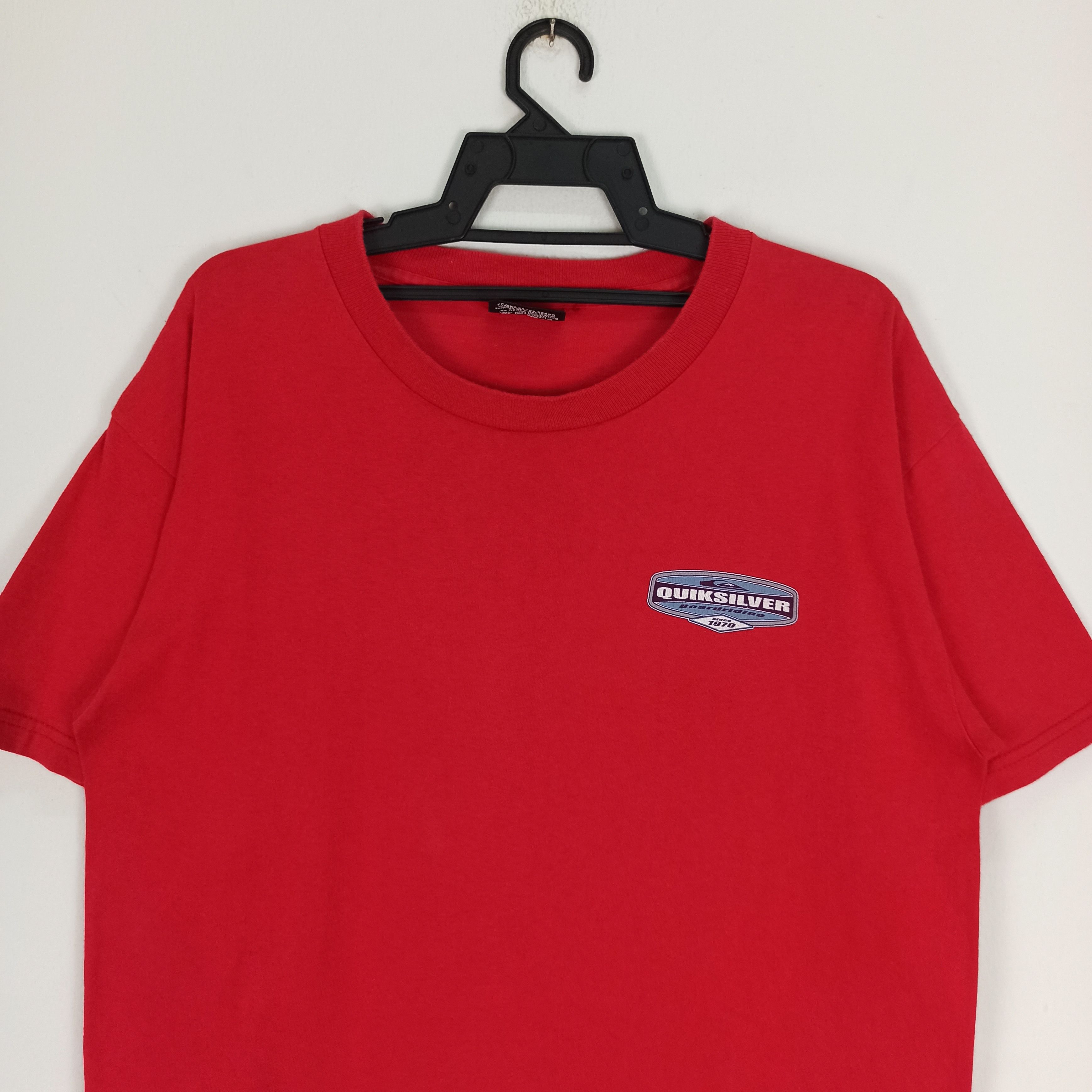 Quiksilver 🔥Vintage🔥 Quiksilver Spell Out Logo Made in Usa Size US L / EU 52-54 / 3 - 7 Thumbnail