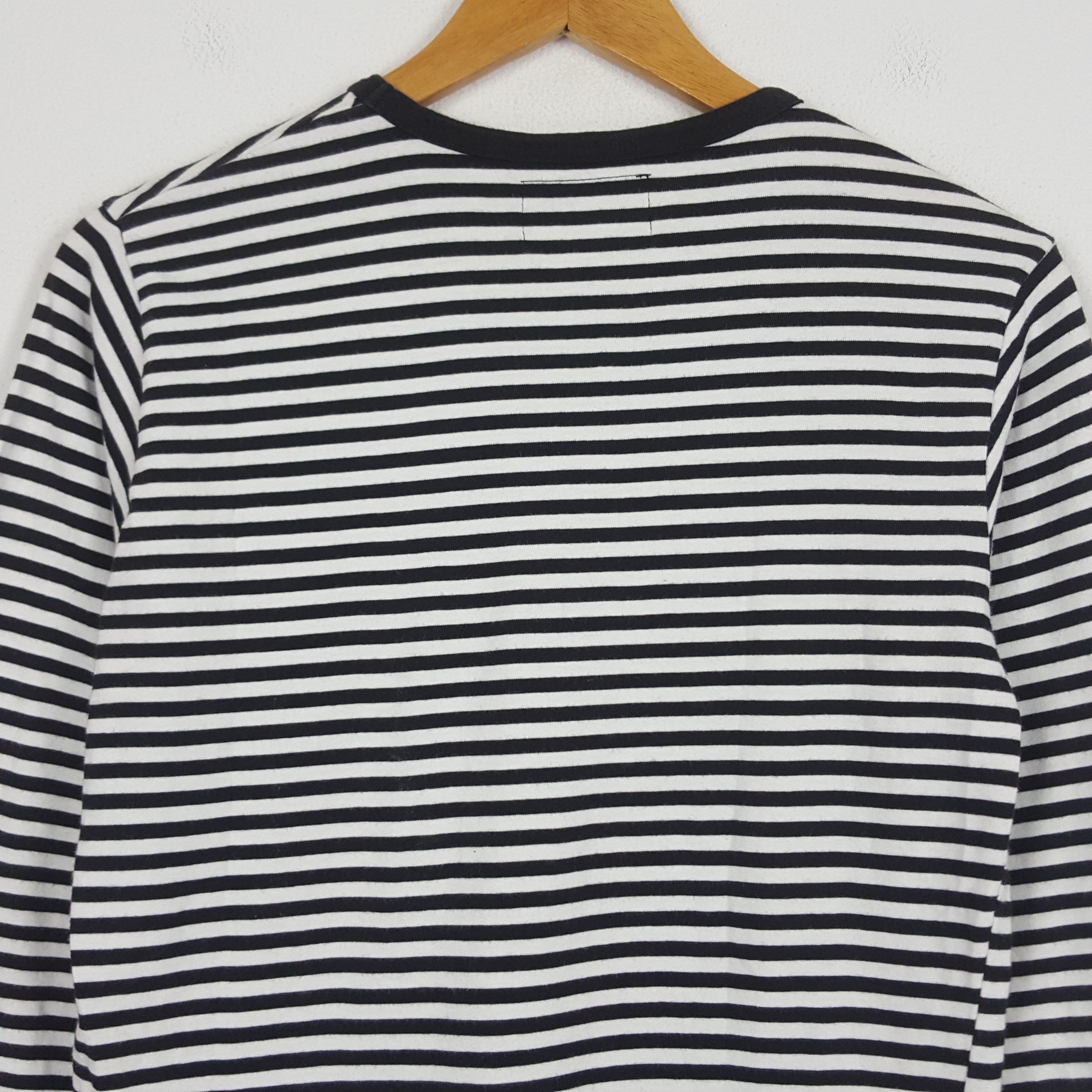Japanese Brand × Number (N)ine × Vintage Vintage Number (N)ine Japanese brand strip design t-shirt Size US M / EU 48-50 / 2 - 7 Thumbnail
