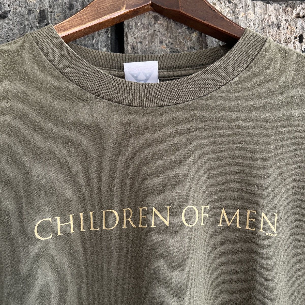 2006 Children Of Men Movie Promo Tee Shirt Alfonso Cuaron