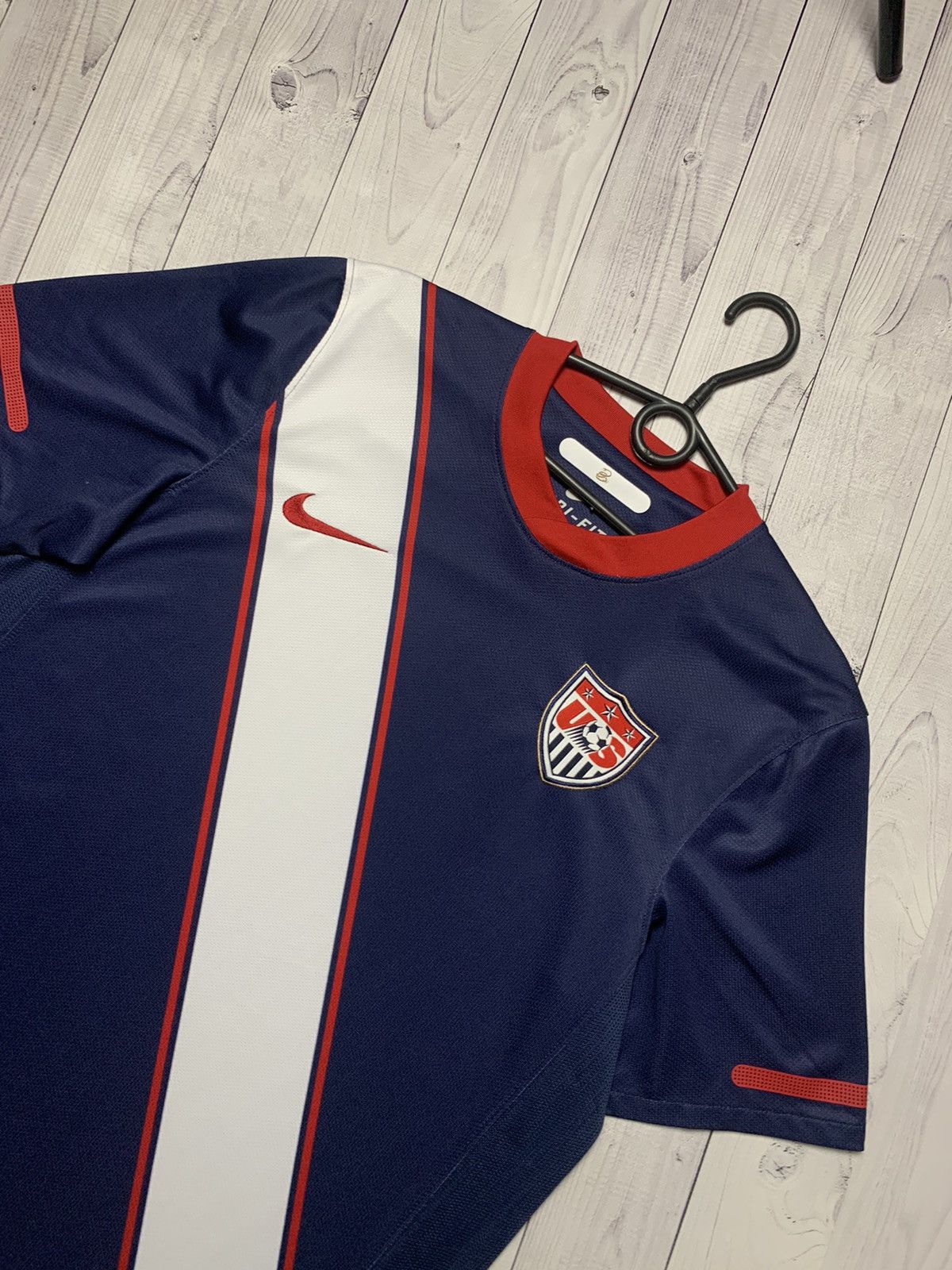 Nike × Vintage Vintage Nike soccer jersey USA size M Size US M / EU 48-50 / 2 - 2 Thumbnail