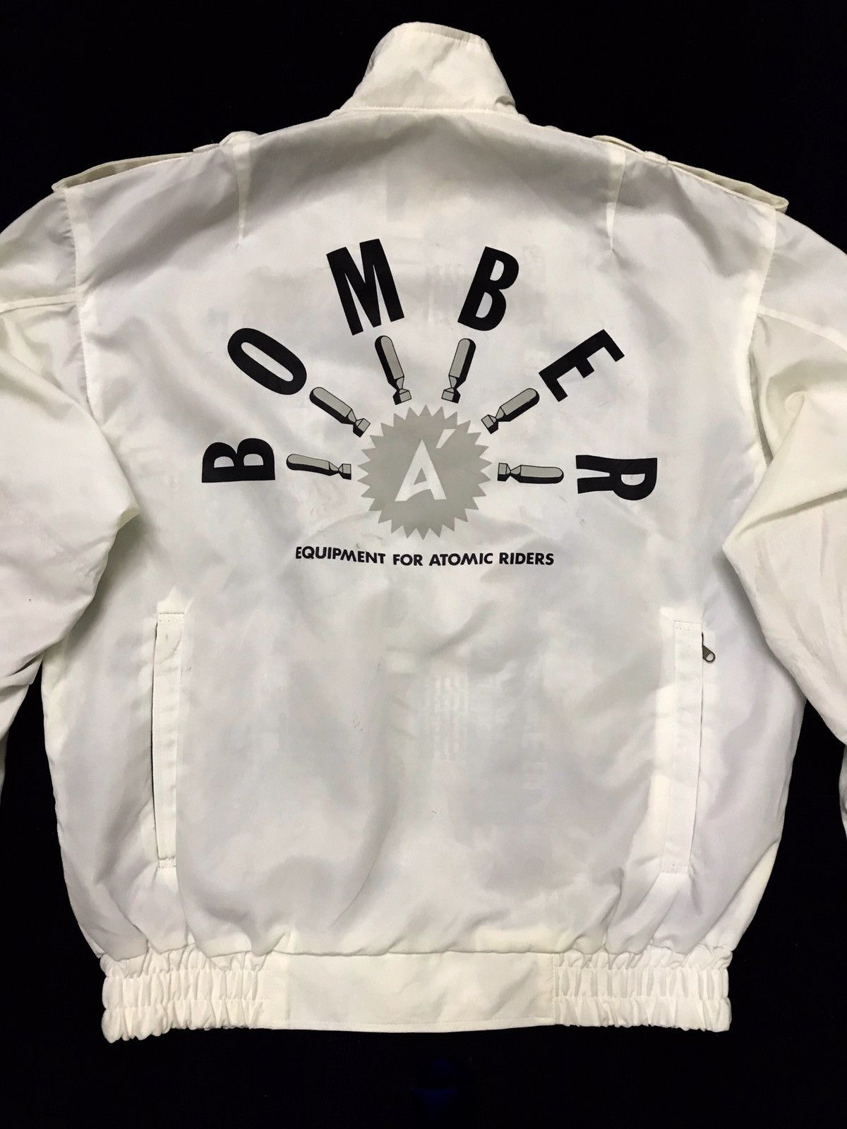 Vintage Vintage Bomber Equipment For Atomic Riders Jackets Size US L / EU 52-54 / 3 - 9 Thumbnail