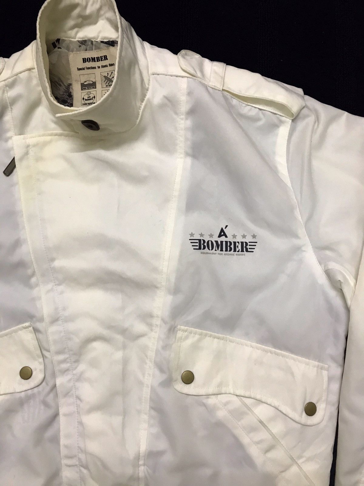 Vintage Vintage Bomber Equipment For Atomic Riders Jackets Size US L / EU 52-54 / 3 - 3 Thumbnail