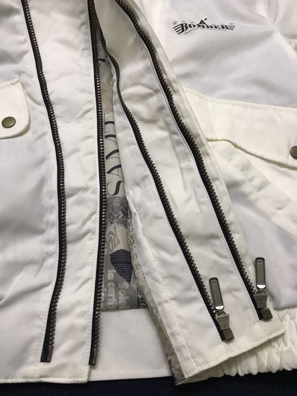 Vintage Vintage Bomber Equipment For Atomic Riders Jackets Size US L / EU 52-54 / 3 - 6 Thumbnail