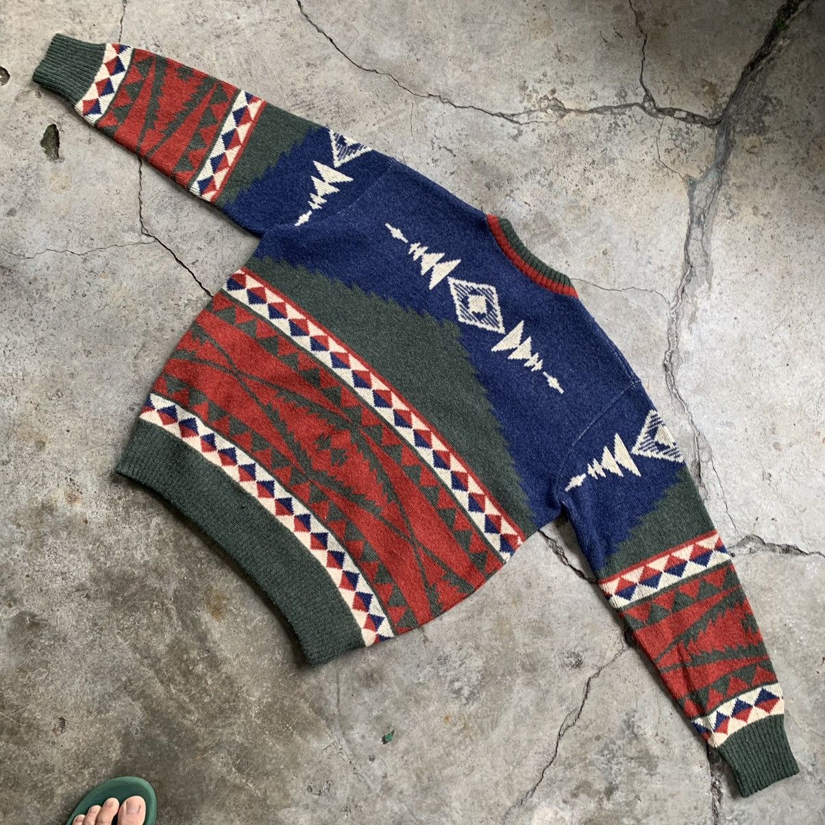Japanese Brand × Vintage Knitwear cadigan wool kurt cobain style Size US M / EU 48-50 / 2 - 2 Thumbnail