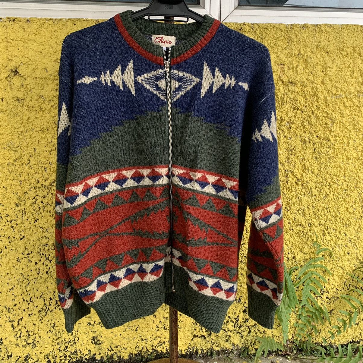 Japanese Brand × Vintage Knitwear cadigan wool kurt cobain style Size US M / EU 48-50 / 2 - 5 Thumbnail
