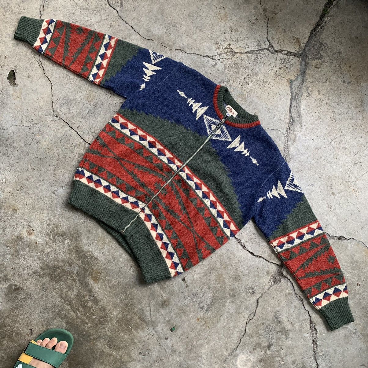 Japanese Brand × Vintage Knitwear cadigan wool kurt cobain style Size US M / EU 48-50 / 2 - 1 Thumbnail