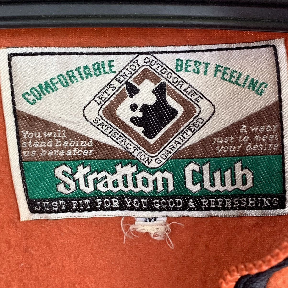 Vintage Stradton Club Fleece light jacket zipper Size US M / EU 48-50 / 2 - 14 Thumbnail