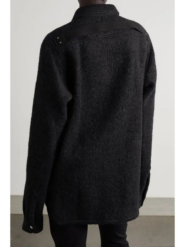 Rick Owens FW21 Alpaca/Mohair Outershirt Size US M / EU 48-50 / 2 - 14 Thumbnail