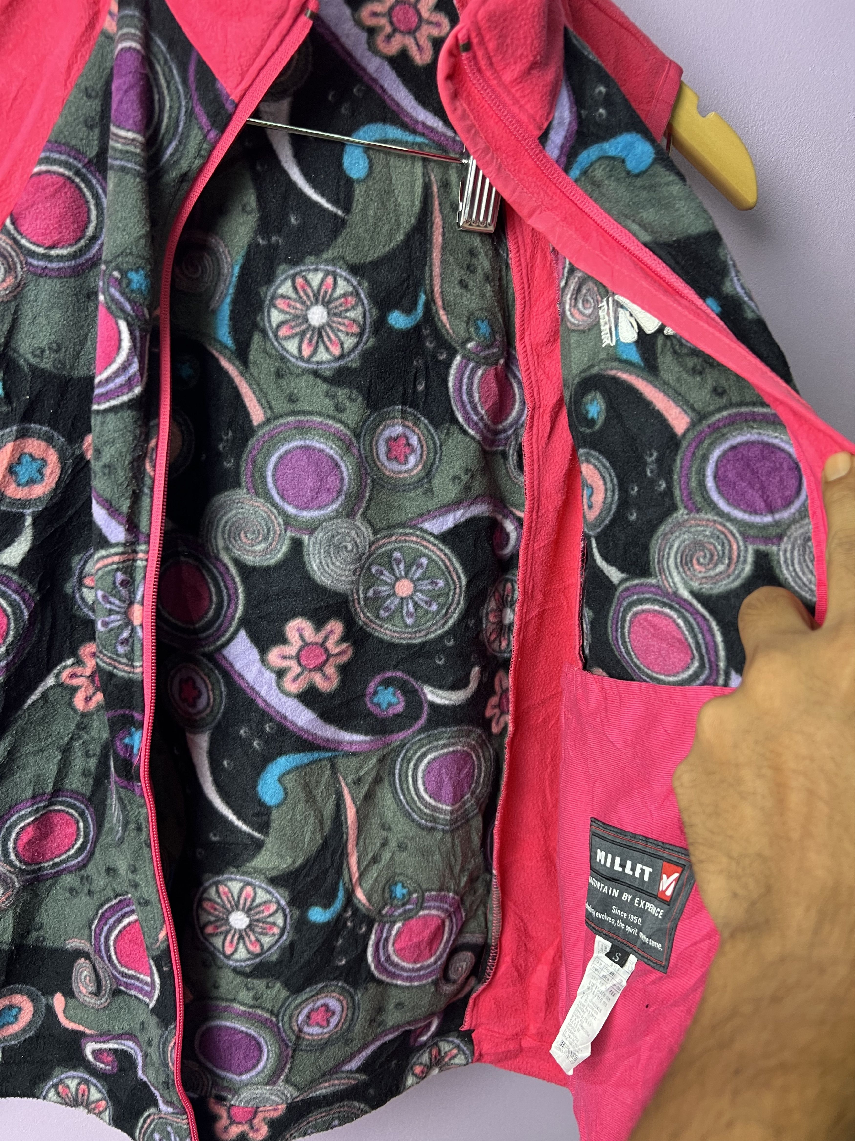 Japanese Brand 🔥Millet Printed Fleece Vests Size S / US 4 / IT 40 - 12 Thumbnail