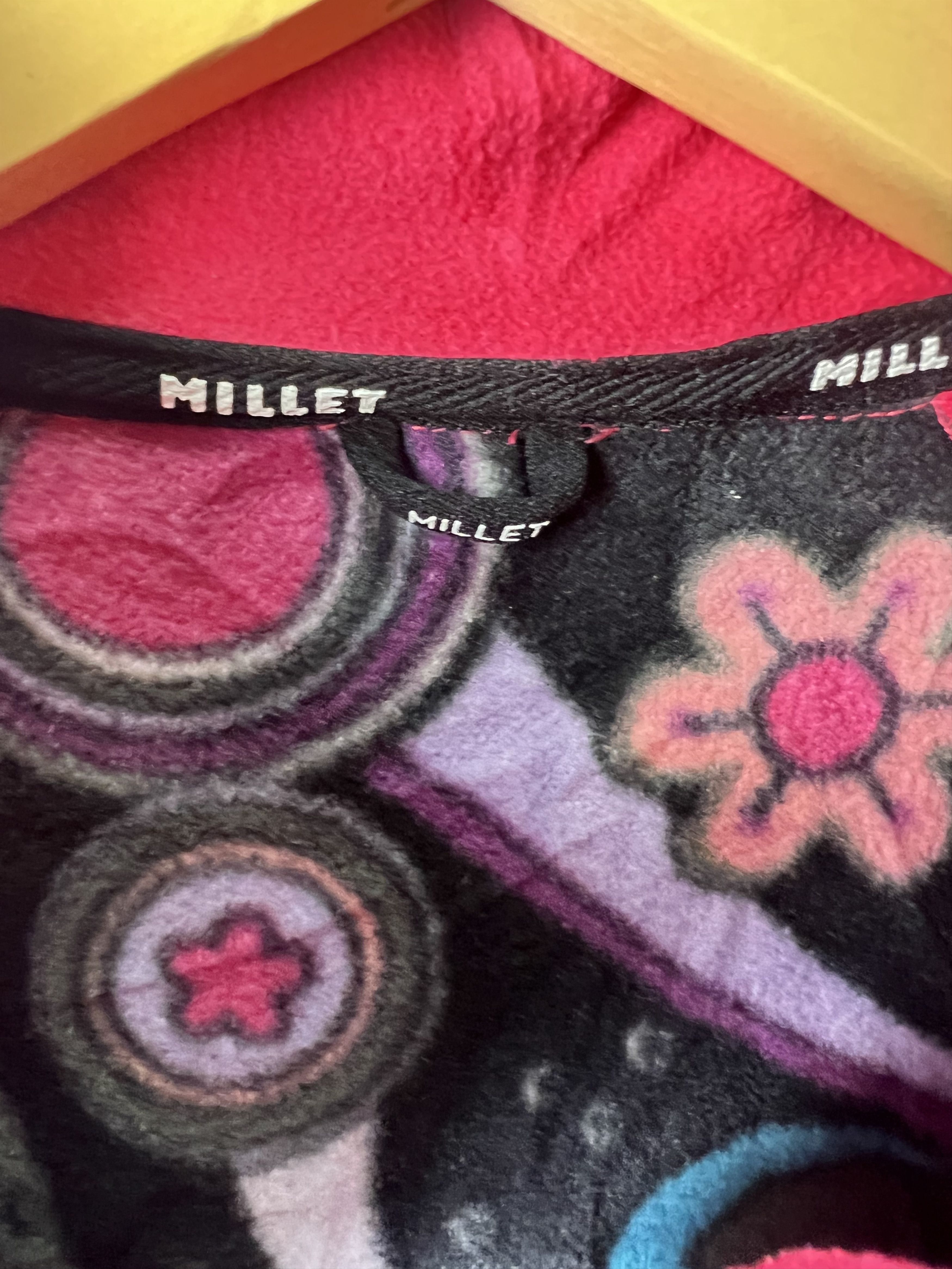 Japanese Brand 🔥Millet Printed Fleece Vests Size S / US 4 / IT 40 - 11 Thumbnail