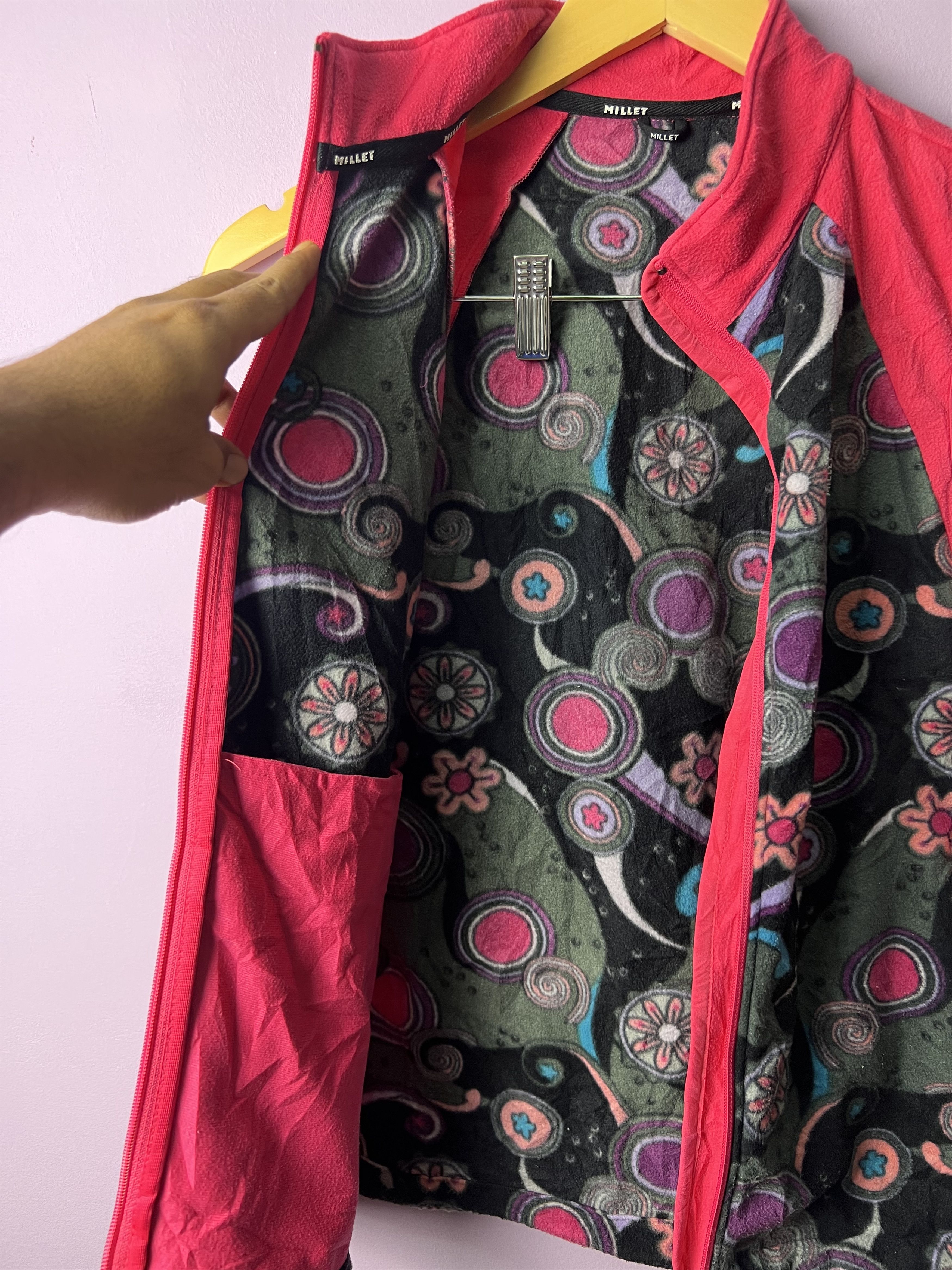 Japanese Brand 🔥Millet Printed Fleece Vests Size S / US 4 / IT 40 - 10 Thumbnail