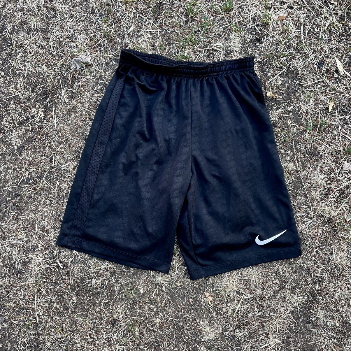 Vintage Y2K Nike Logo Shorts 90s Drill Swoosh 30