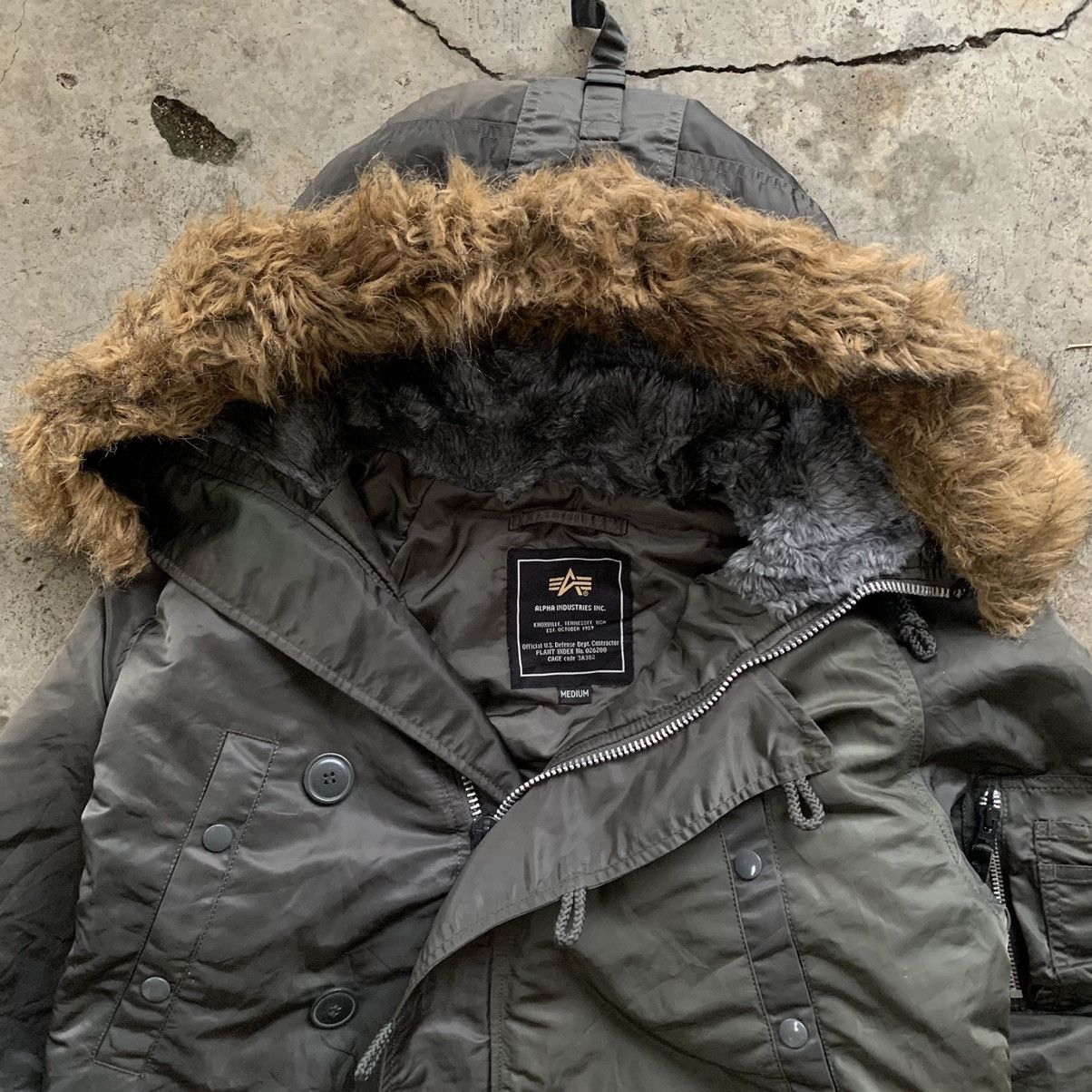 alpha industries n-3b u.s M n3b ミリタリー