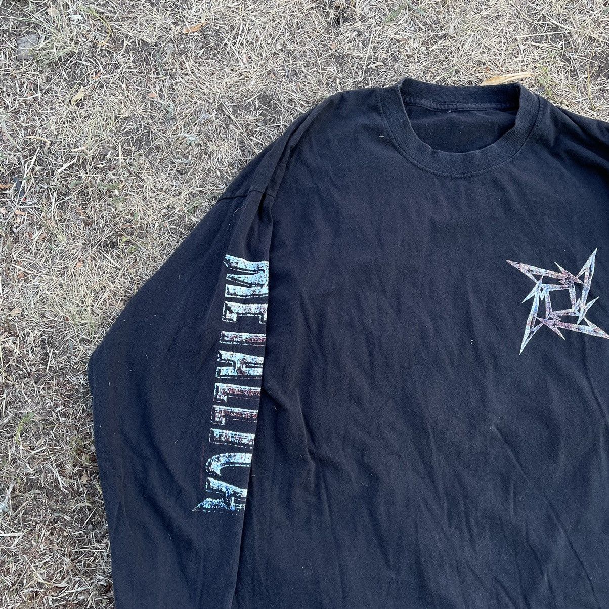 Vintage Vintage 90s Metallica Band Tee Long Sleeve Grunge Black M Size US M / EU 48-50 / 2 - 3 Thumbnail