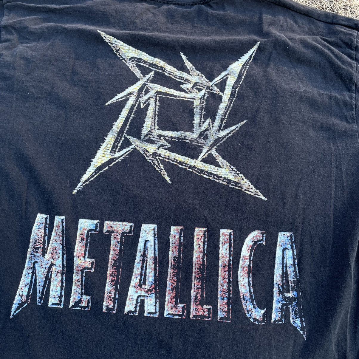 Vintage Vintage 90s Metallica Band Tee Long Sleeve Grunge Black M Size US M / EU 48-50 / 2 - 9 Thumbnail
