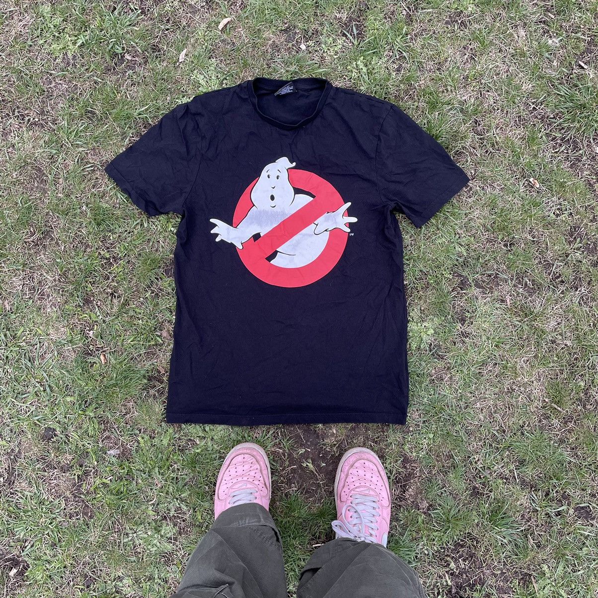 Vintage Vintage Y2K Ghostbusters Graphic Tee Sun Faded Skate Slim M Size US M / EU 48-50 / 2 - 1 Thumbnail